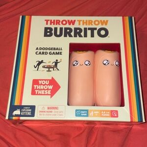 ✨BNIB Throw Throw Burrito Dodgeball Card Game FOR FAMILY & GROWN UP GAME NIGHT🌯